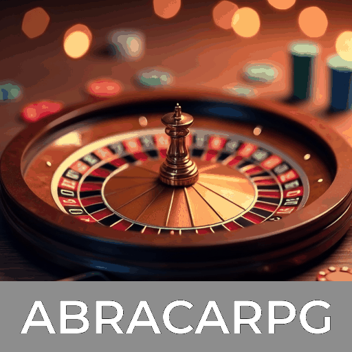 ABRACARPG: Caça-níqueis Gigantescos, Mesa de Poker Competitiva, Roleta Excitante